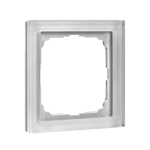 Systeme Electric ArtGallery Pure Органическое стекло Белый Рамка 1-ая
