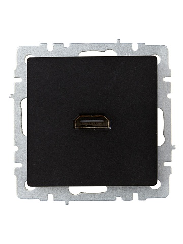 IEK BRITE Розетка HDMI РHDMI-0-БрЧ черный
