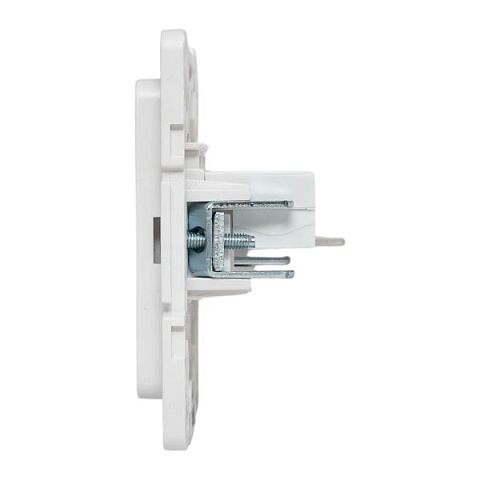 EKF PROxima Стокгольм Механизм розетки RJ-45 2-местной белый.