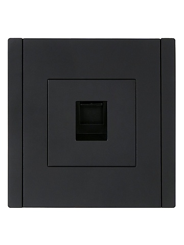 IEK FORTE&PIANO Черный Розетка комп. RJ45 кат.5E FP132