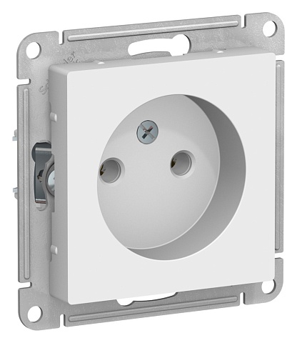 Systeme Electric AtlasDesign Лотос Розетка б/з без шторок, 16А, механизм