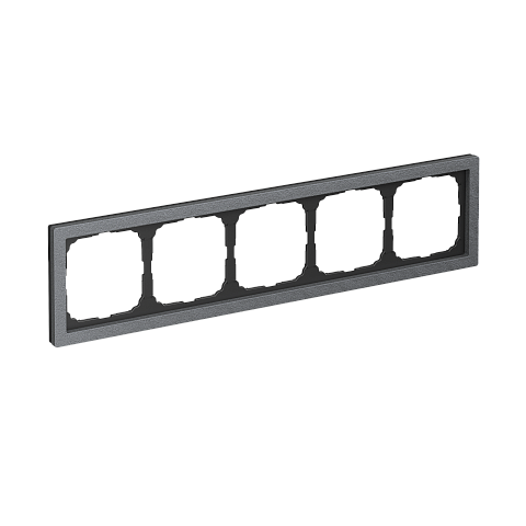 Systeme Electric ArtGallery Pure Камень Графит Рамка 5-ая