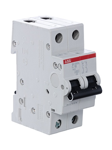 ABB SH202L C16 Выключатель автоматический 2-пол.