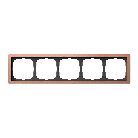 Systeme Electric ArtGallery Pure Металл Медь Рамка 5-ая